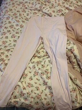 High-Waist Lululemon Light Pink Women's Leggings